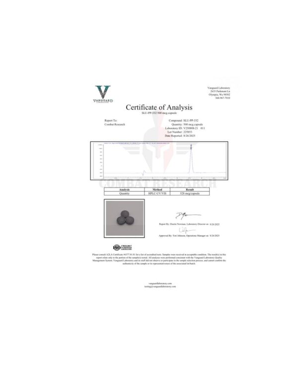 SLU-PP-332 500mcg - Image 2